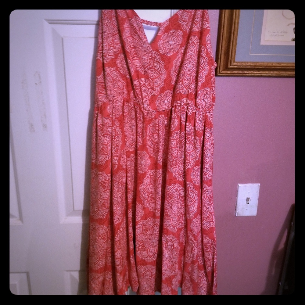 Spaghetti strap dress